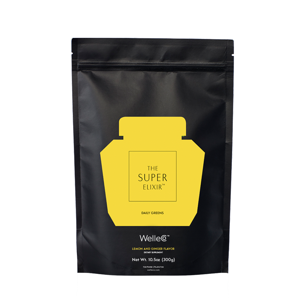 The Super Elixir Lemon and Ginger 300g Refill Pouch WelleCo